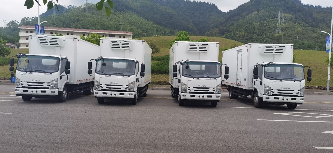 Application of refrigerated trucks