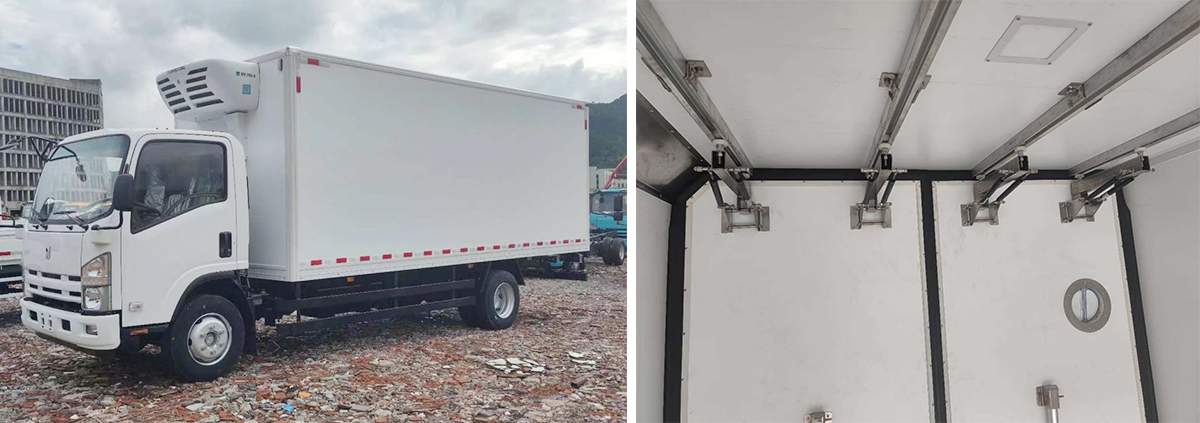 Customization of dual-temperature zone refrigerated trucks