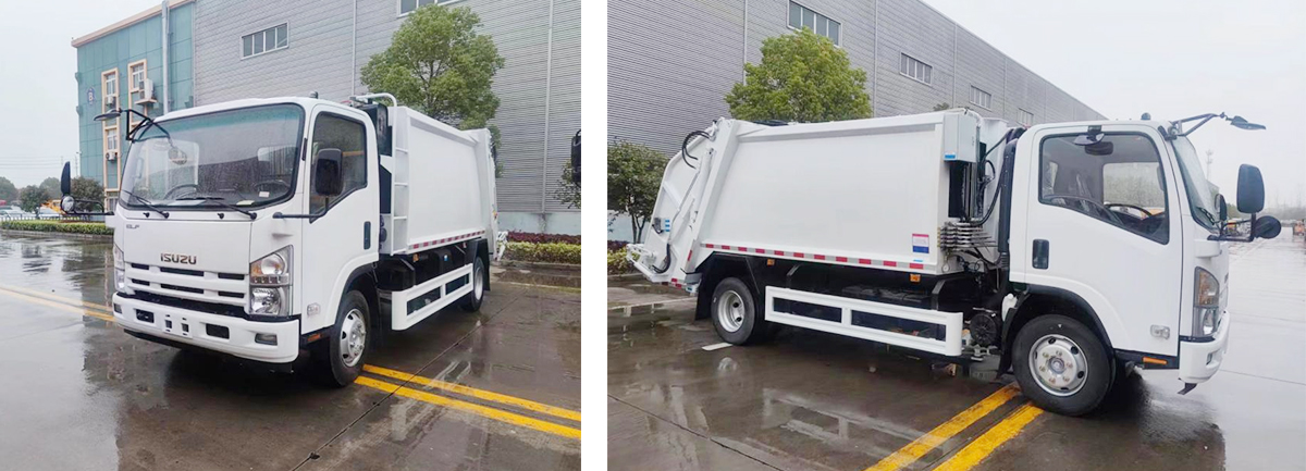 Tajikistan 700P Compressed Garbage Truck Order