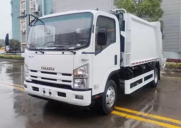 Tajikistan 700P Compressed Garbage Truck Order