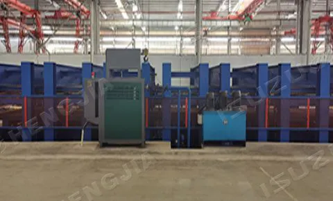 Pressure plate machine