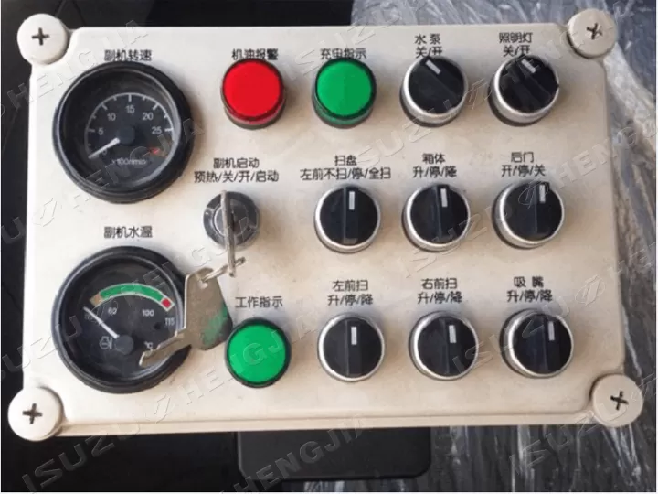 control panel