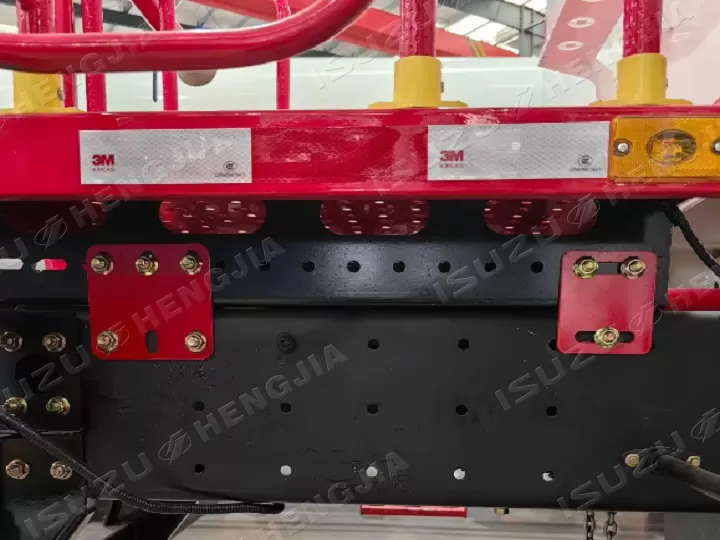 chassis auxilliary girder connection