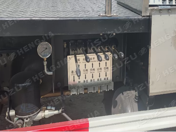 side cyclinder control bars