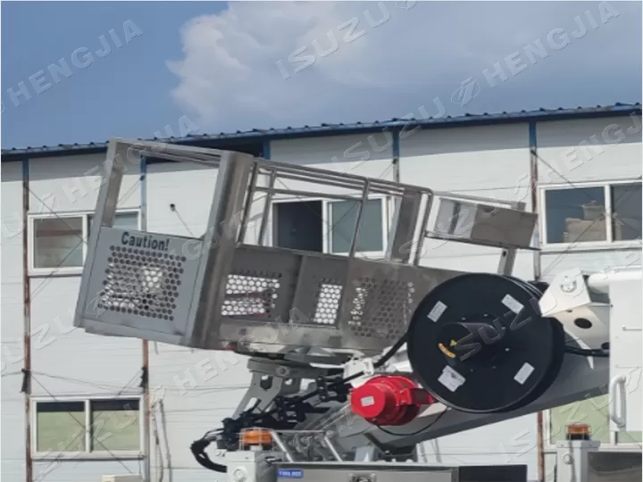 aerial working bucket