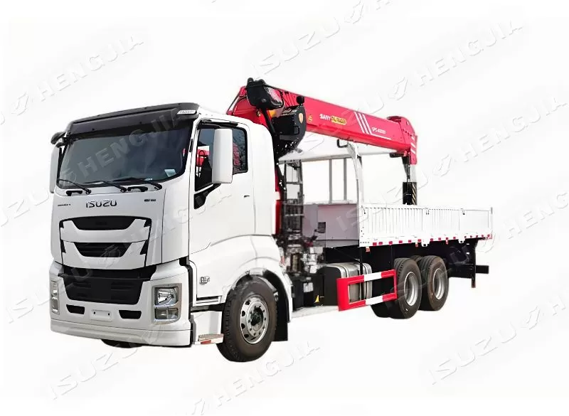 6X4 GIGA VC66 Truck Mounted Crane