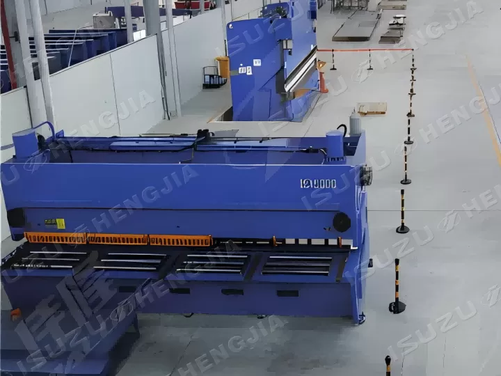 Shear plate bending machine