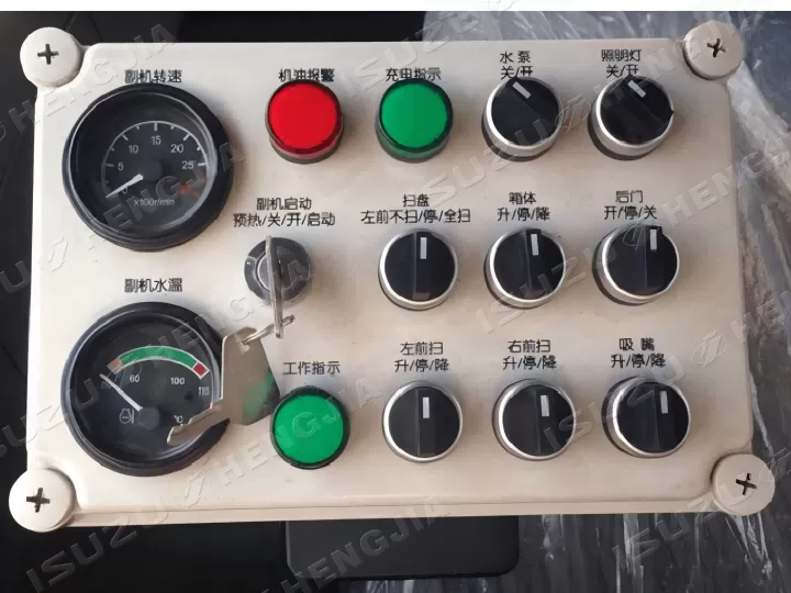 control panel