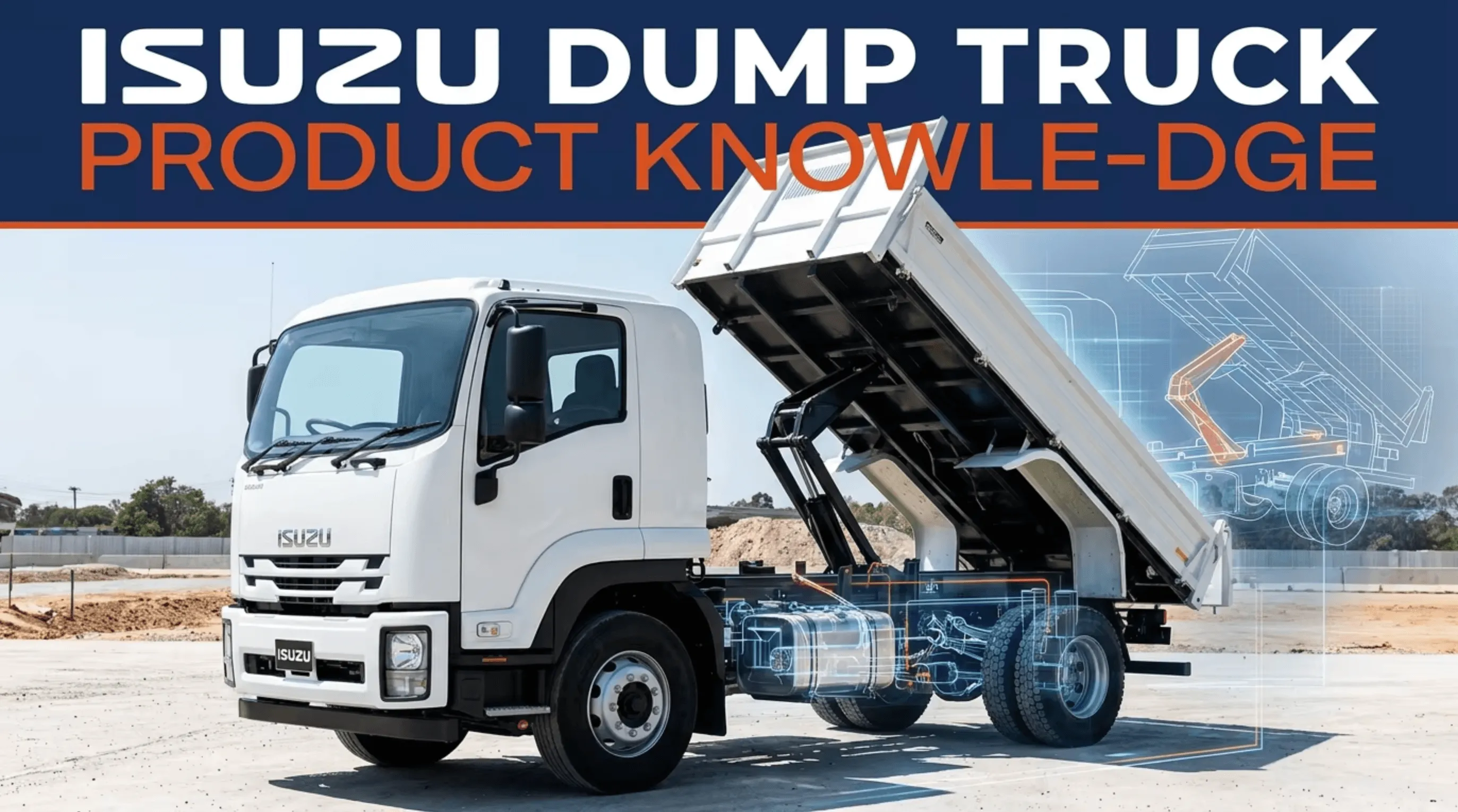 The Engineering of Power: A Complete Guide to ISUZU Dump Trucks