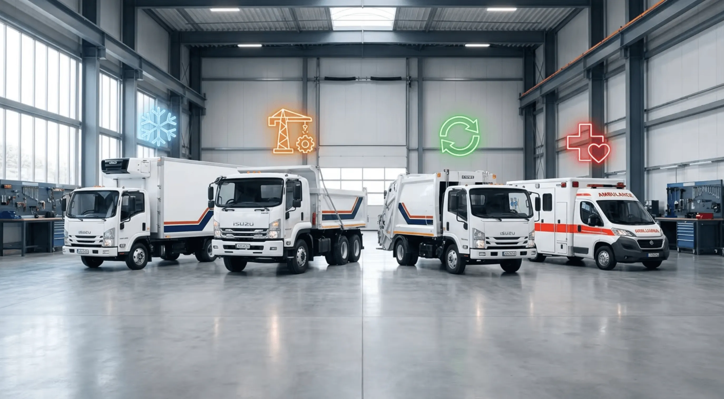 Beyond Logistics: Custom ISUZU Special Purpose Vehicle Solutions