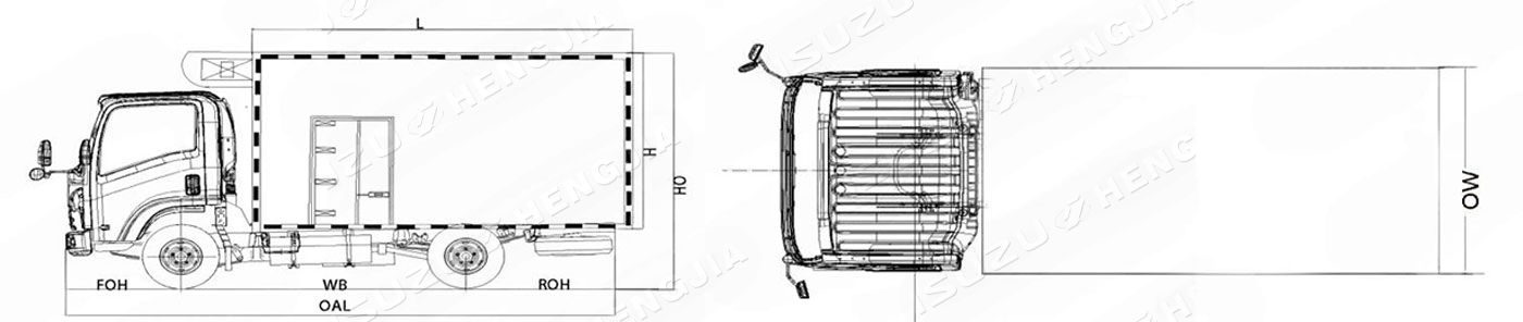100P Refrigerated Truck